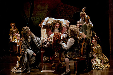 Queen Anne by Helen Edmunson - Royal Shakespeare Company and Theatre Royal Haymarket - set and costume designer Hannah Clark