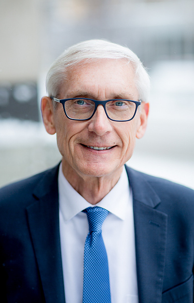 Tony Evers! I got him to pose for this photo for like 2 minutes and I felt very lucky. 
