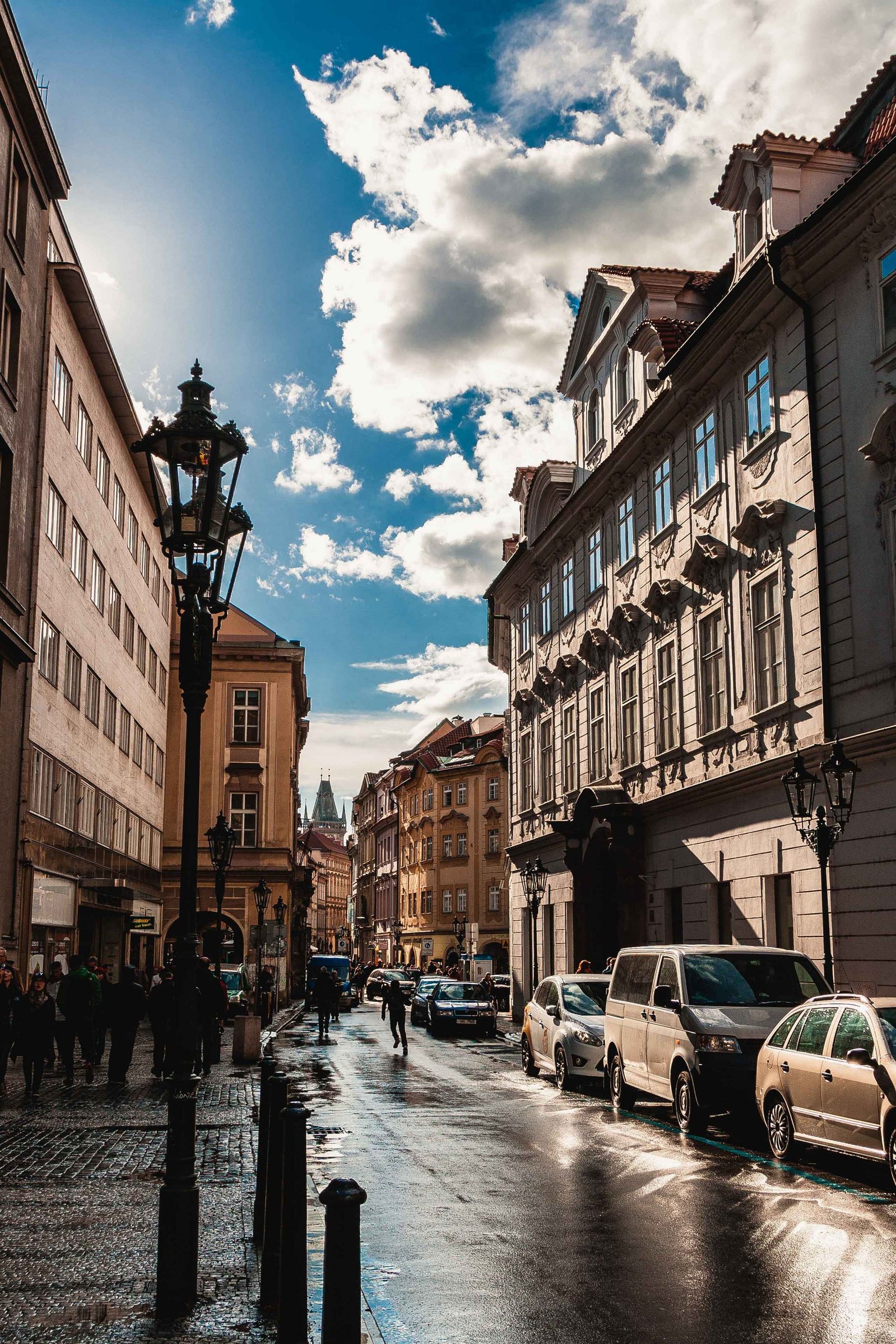 street photography of prague