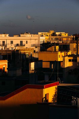 Bisceglie at golden hour