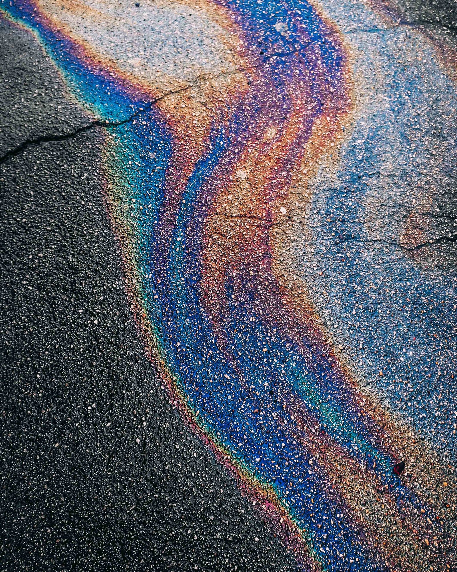 petrol stain