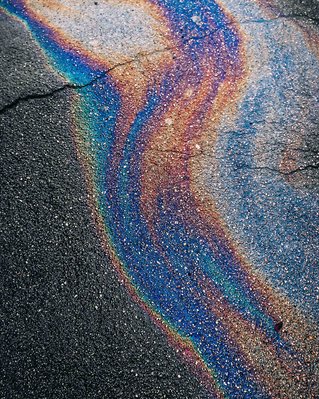 petrol stain