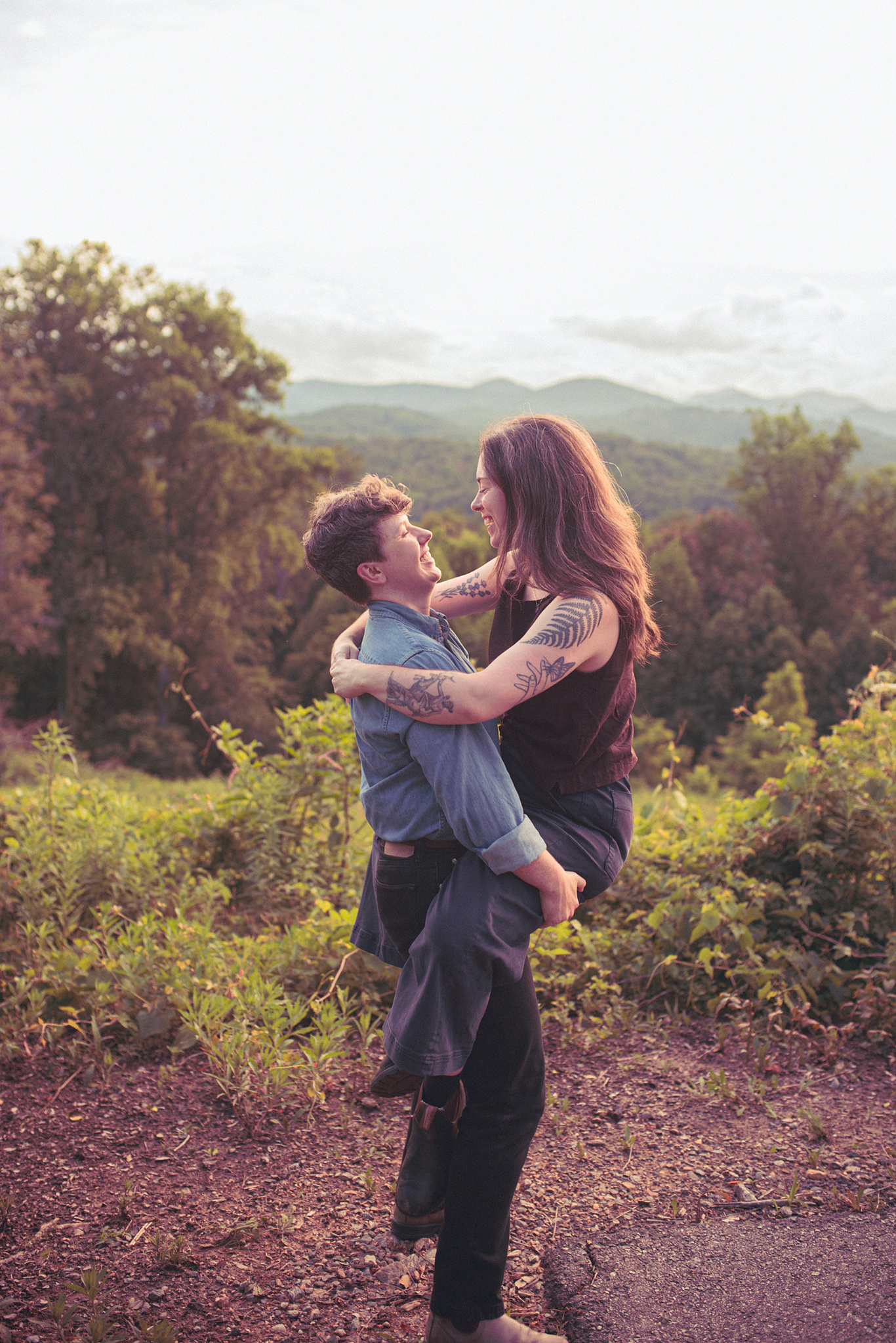 Asheville LGBTQ Engagement Photographer