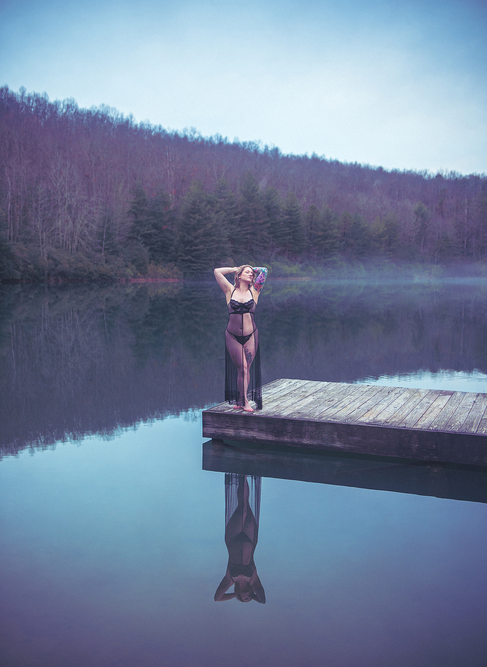 Asheville Photographer Capturing Outdoor Boudoir
