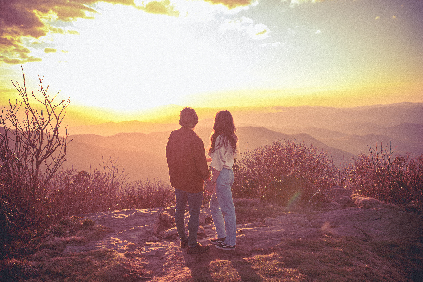 Asheville Engagement Photography - Craggy Gardens