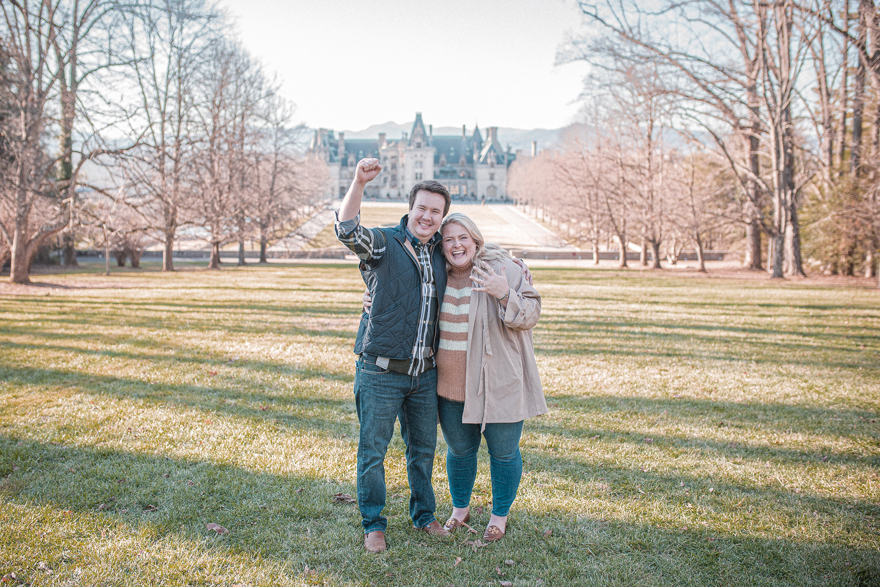 Biltmore Proposal Photographer in Asheville, NC