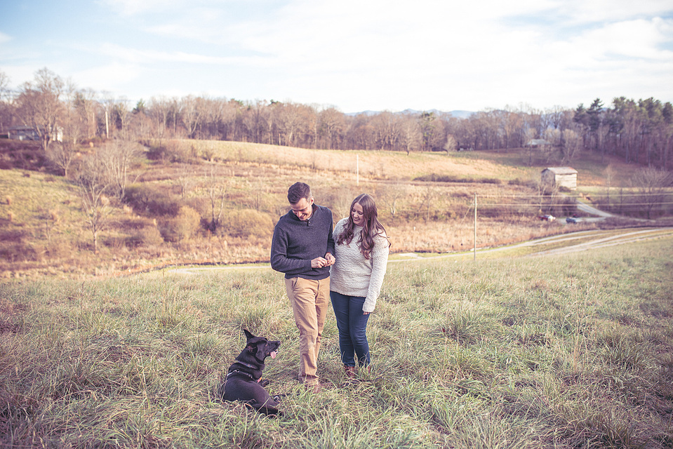 A family photography session at Mountain Bailey Preserve in Mars Hill, outside of Asheville, NC