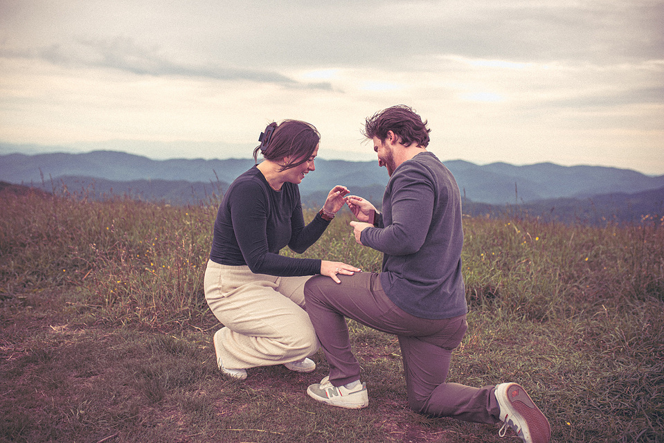 Asheville proposal photographer