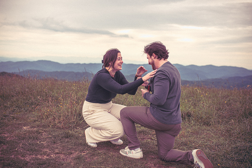 Asheville proposal photographer