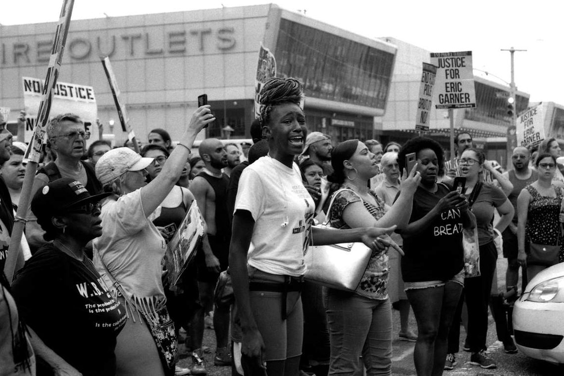 Black Lives Matter, BLM, Eric Garner, protest