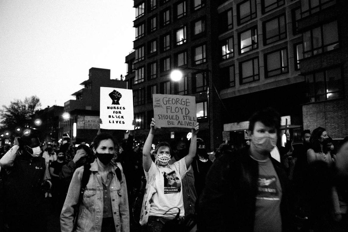 George Floyd, BLM, Black Lives Matter, protest