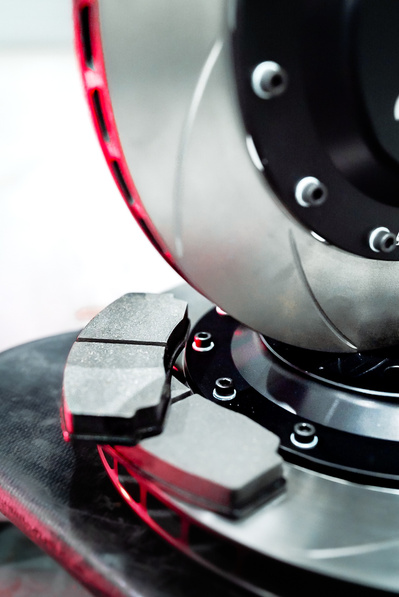 Brake pads for Mini Cooper S on brake discs