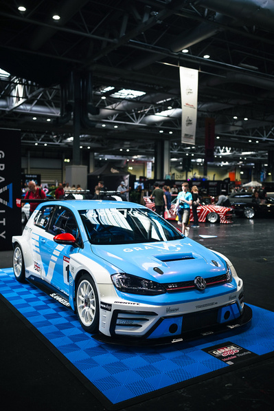 Gravity show 2024 The blue rally VW