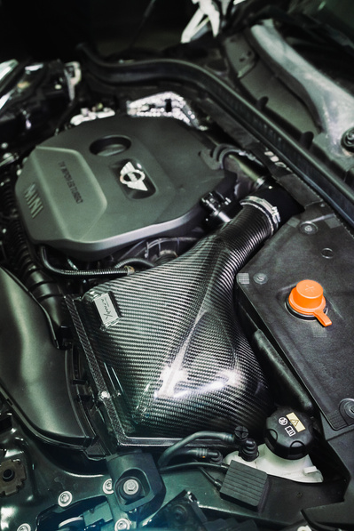 Pipercross carbon fibre airbox cover for MINI F56