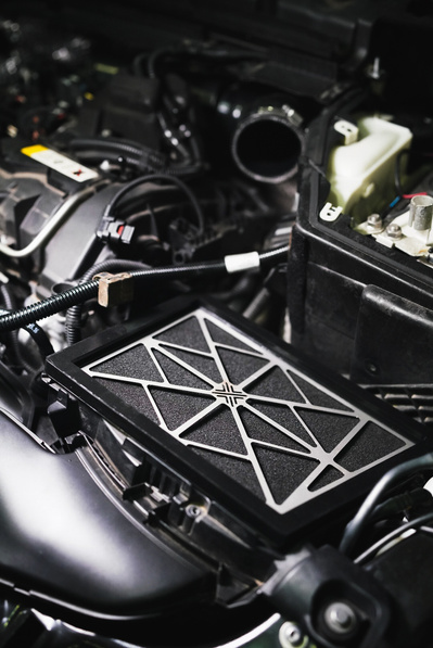 Pipercross air filter that is high flow for B48 engine in F-series MINI Coopers