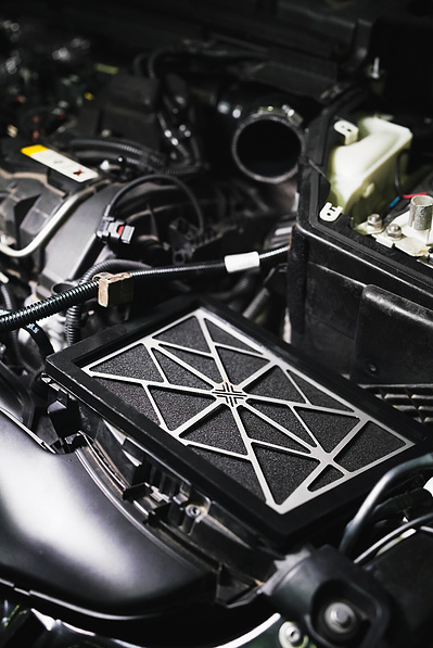 Pipercross air filter that is high flow for B48 engine in F-series MINI Coopers