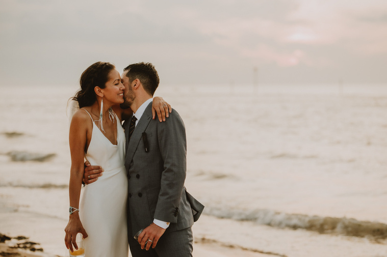 sunset photo wedding photography thanet on margate beach