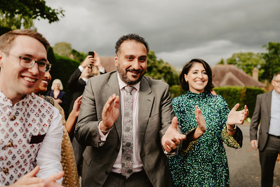 Wedding guest during Weddin dancing in a Kent Street