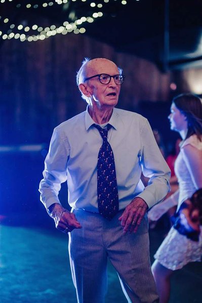 grandparent dancing on the dance floor