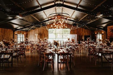 the wedding breakfast detail table scape at silchester farm