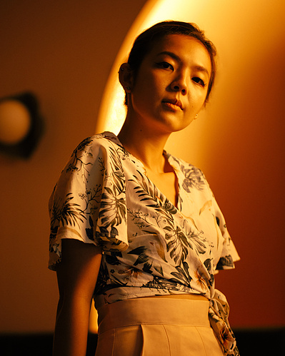 Portrait of Executive Pastry Chef of Tigerlily Patisserie, Maxine Ngooi photographed by Singapore based editorial and commercial photographer Juliana Tan for High Net Worth 