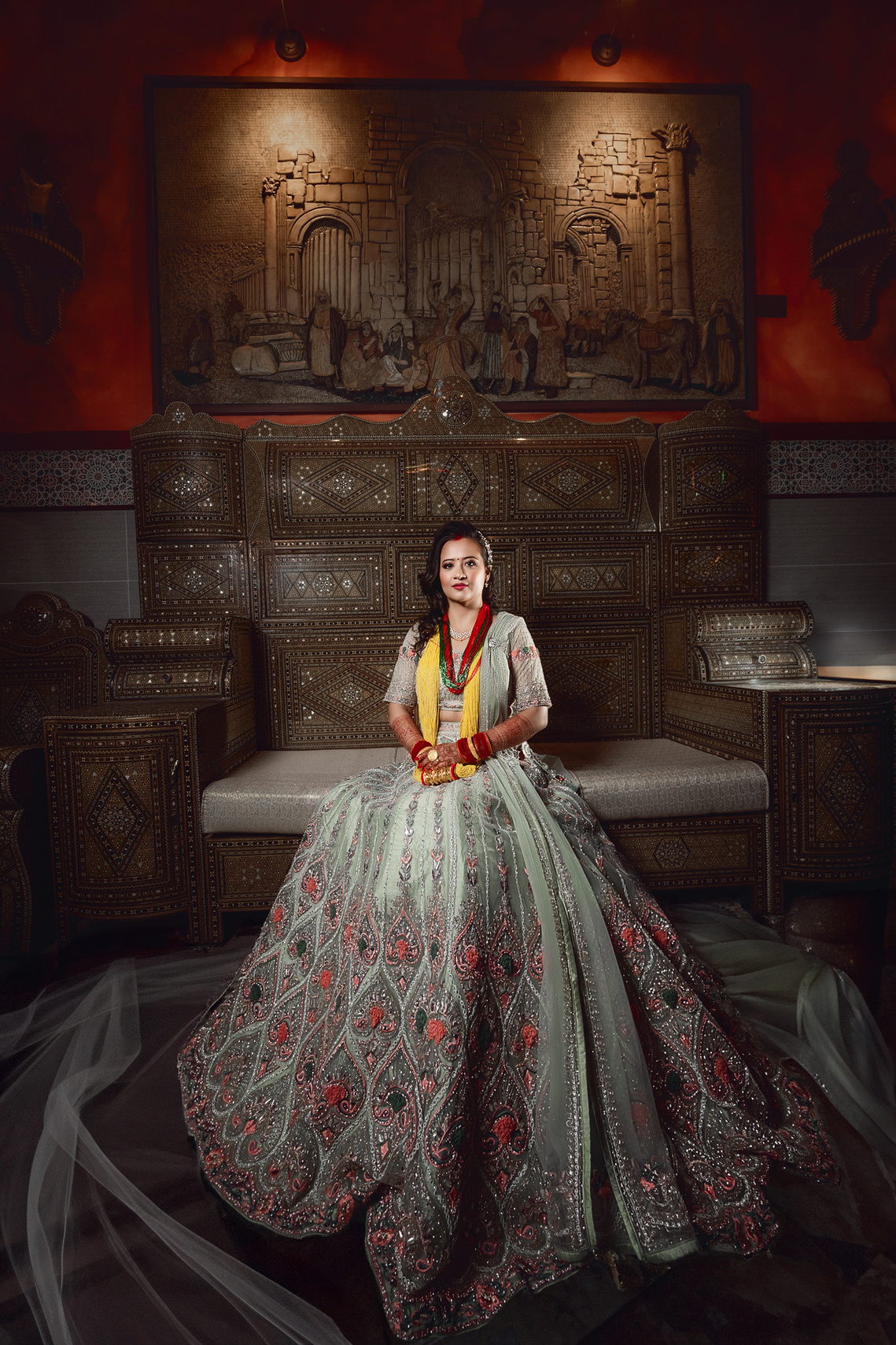 Stunning portrait of a bride. Wedding photography Mequon, Wisconsin. 