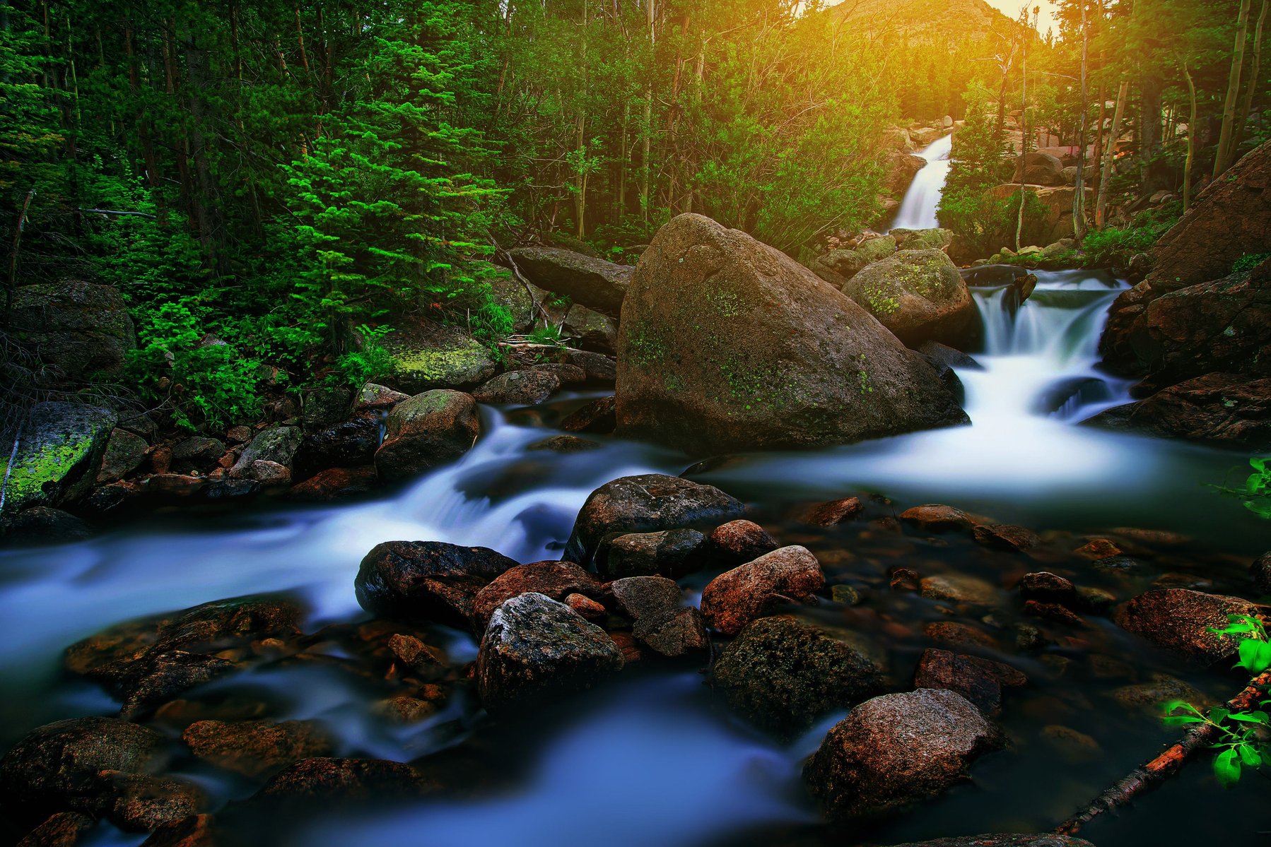 Landscape, nature, river, usa,