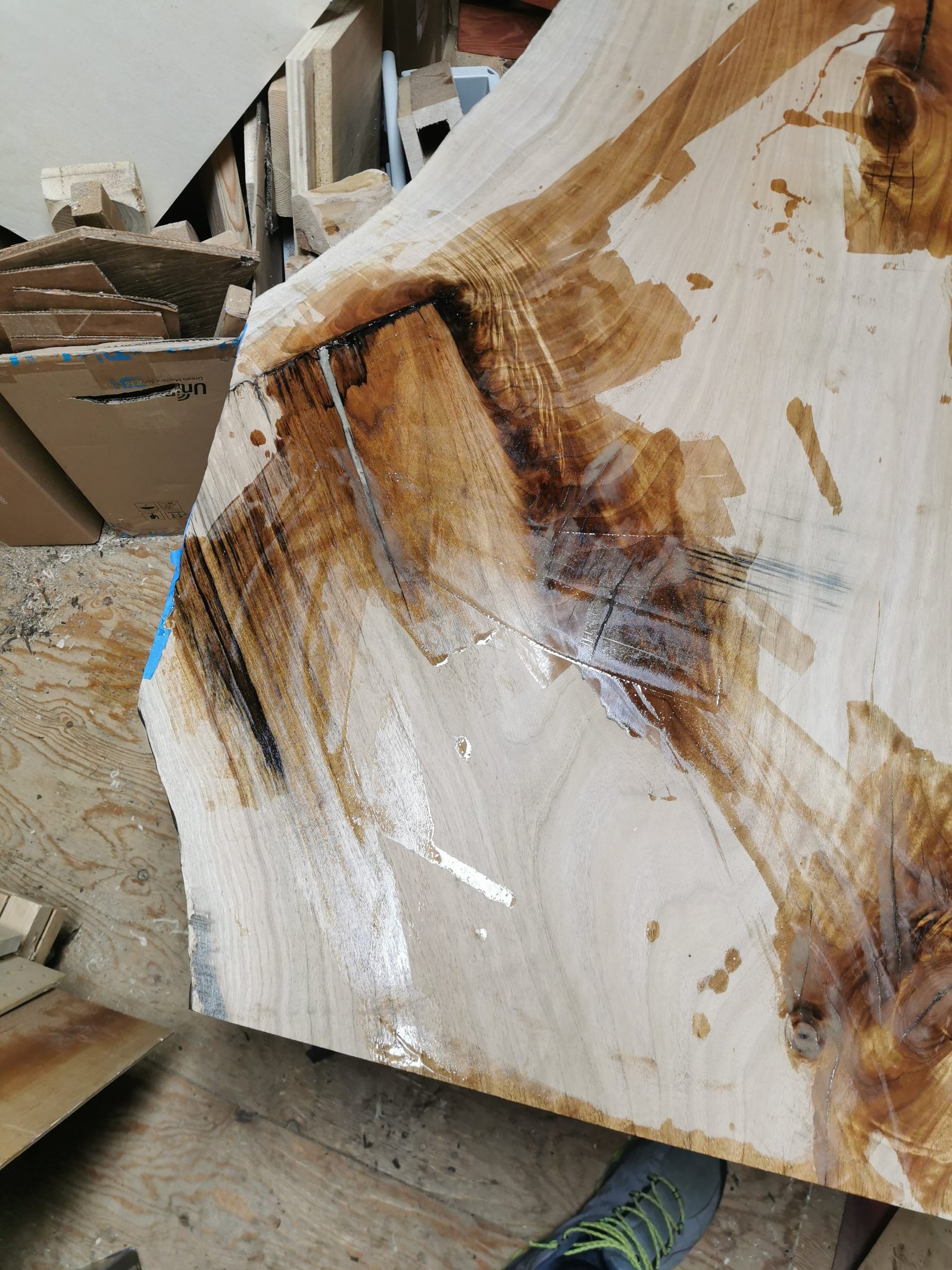 Live Edge Table-Butternut