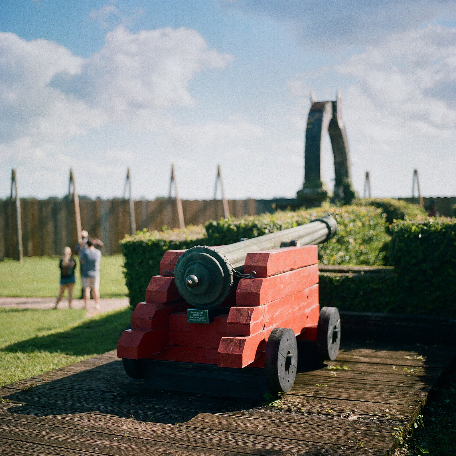 Fort Caroline shot on Portra 400 film.
