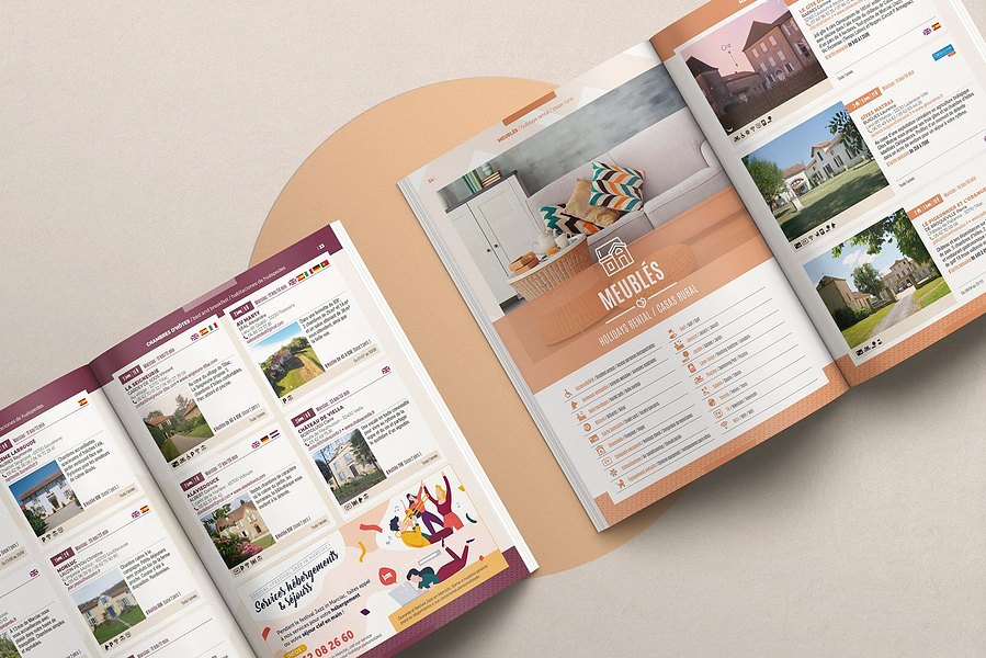 Édition et mise en page de la destination Coeur Sud-Ouest.