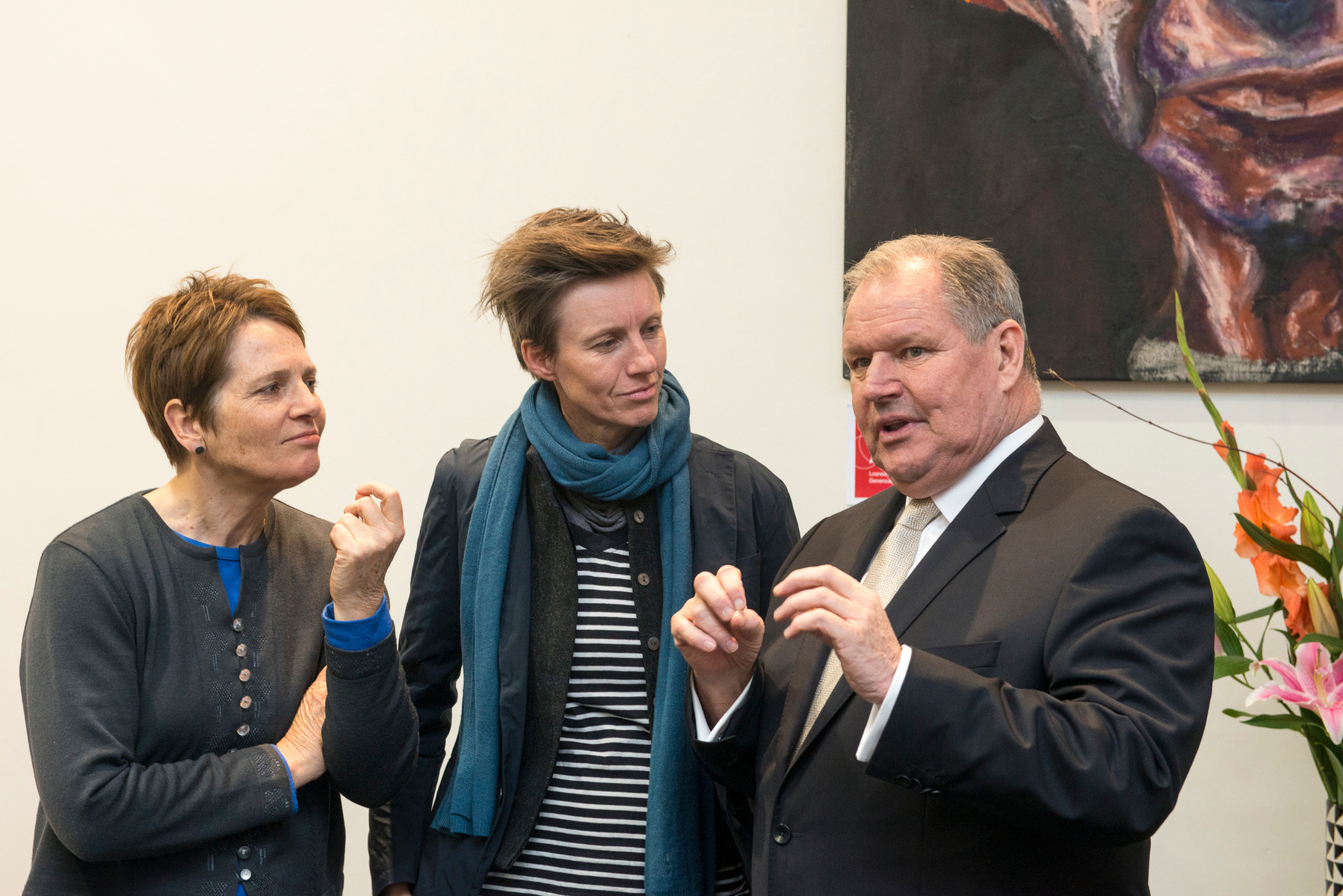 Opening of Homelessness Week at the Melbourne Town Hall attended by Lord Mayor Robert Doyle and Nth Melbourne Football Clubs Jack Zeibell. Paper Houses folded and designed by Michelle Lackenby from Paperazzi Design Studio.