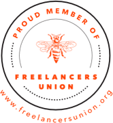 Freelancers Union logo and link