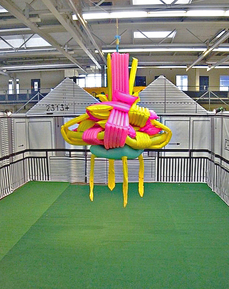 Air Bed Sculpture at the Dutch Design Week, 2011