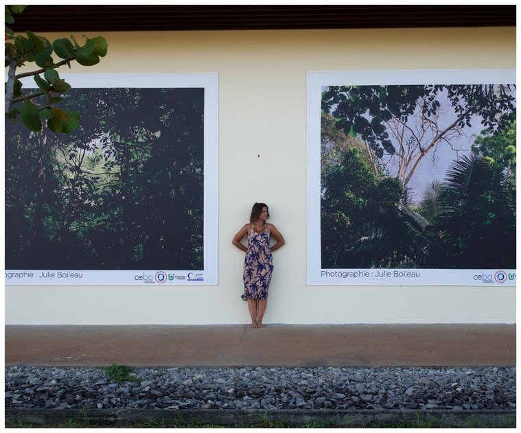 La forêt regardée, en collaboration avec le Labex Ceba et le CNRS, Guyane, 2018