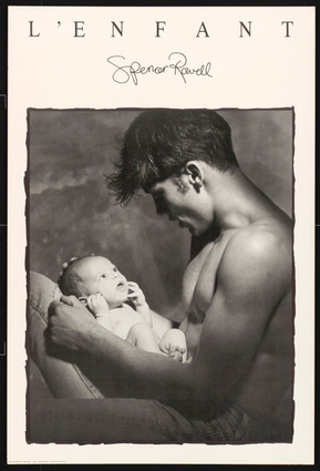 Image by Spencer Rowell for 'Athena Posters' London 1986
'L 'ENFANT' or 'MAN and BABY'
6 million posters sold