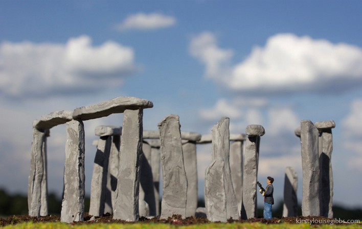 stonehenge apocalypse, gishwhes, misha collins, miniature, miniature art, kirsty louise gibbs