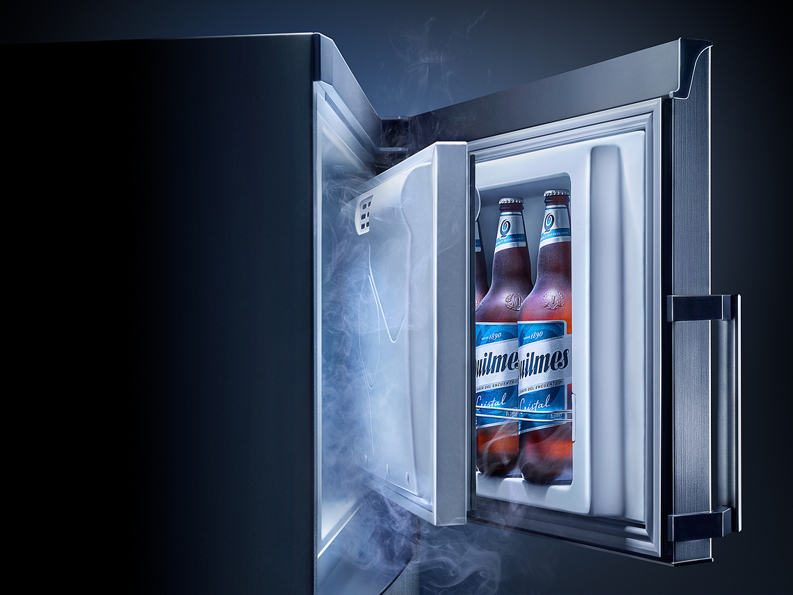  AmBev, Quilmes, Madre Buenos Aires, Juan Salvarredy, beer, argentina, refrigerator, heladera, geladera, advertising photography