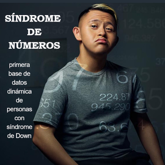 a Portrait of Matias, a young man with Down syndrome for the Syndrom of Numbers campaign from Wunderman Argentina and their client Asdra
