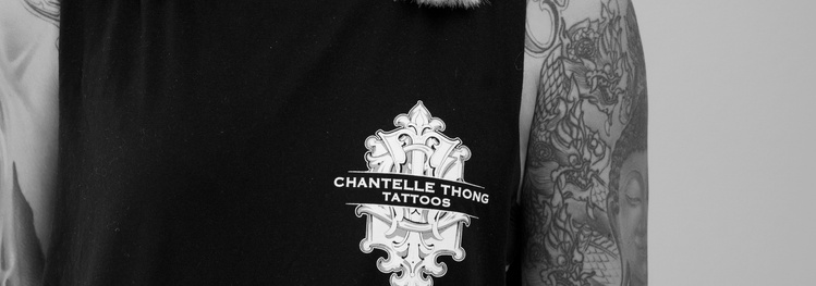 Chantelle Thong Tattoos Tank Tee - Chantelle Thong Tattoos