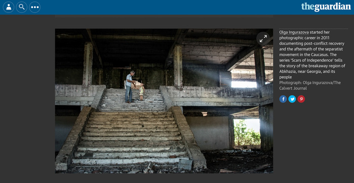 The Guardian | Best 10 photographers who document post-Soviet life. 2015 |