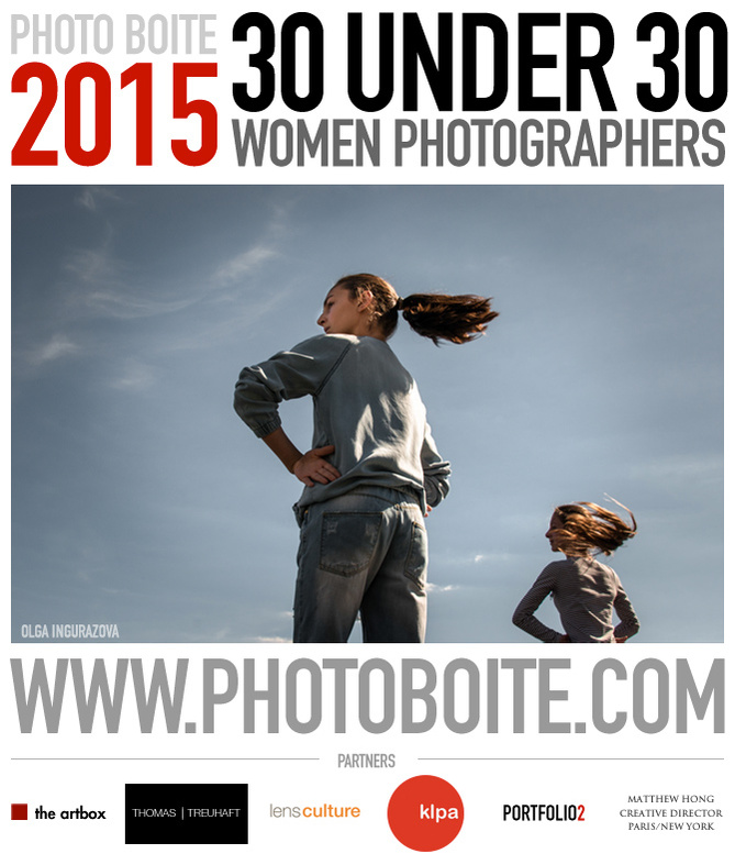 Photo Boite has announced its list of ’30 under 30 women photographers’ to watch.
| April, 2015 |