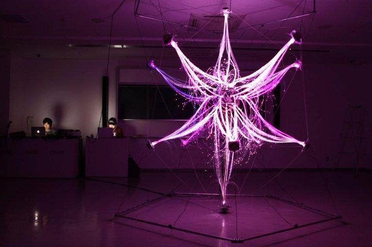 Perceptive Pulse, Light & Sound installation, 2012