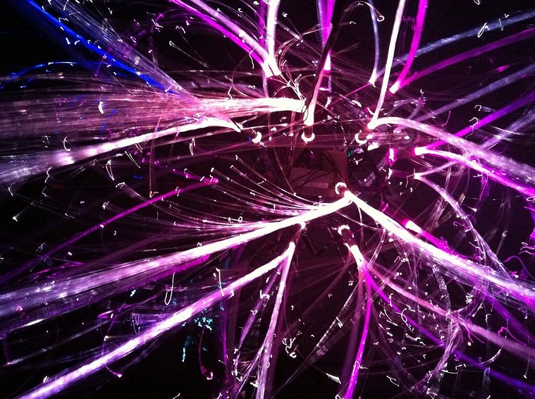 Perceptive Pulse, Light & Sound installation, 2012