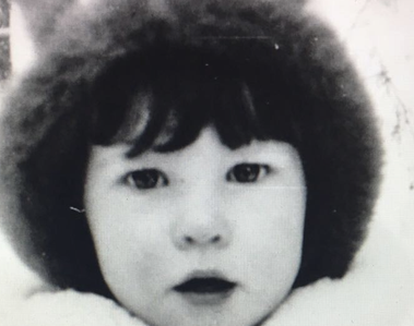 Little girl in East Germany in the winter, Jessica Bartels