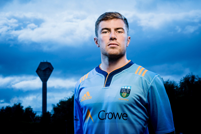 rugby player dublin portrait photographer UCD