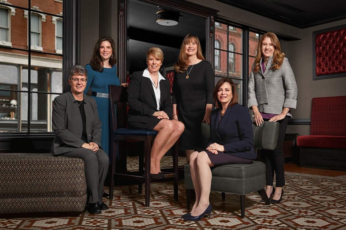 Madison WI Group Portrait Photographer for Business Annual Reports.
