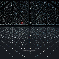 A screenshot where a user has zoomed in on one of the dots in the grid. They have instructions on screen on how to use their mouse or keyboard to change focus to another dot in the grid.