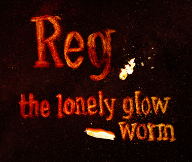 A photoshopped image where the texture created by the used matches has been coloured orange to look like burning embers.