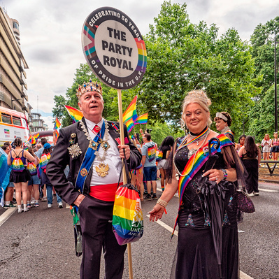 King and Queen Pride in London 2022