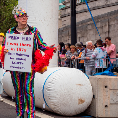 supporter @ the pride in London 2022